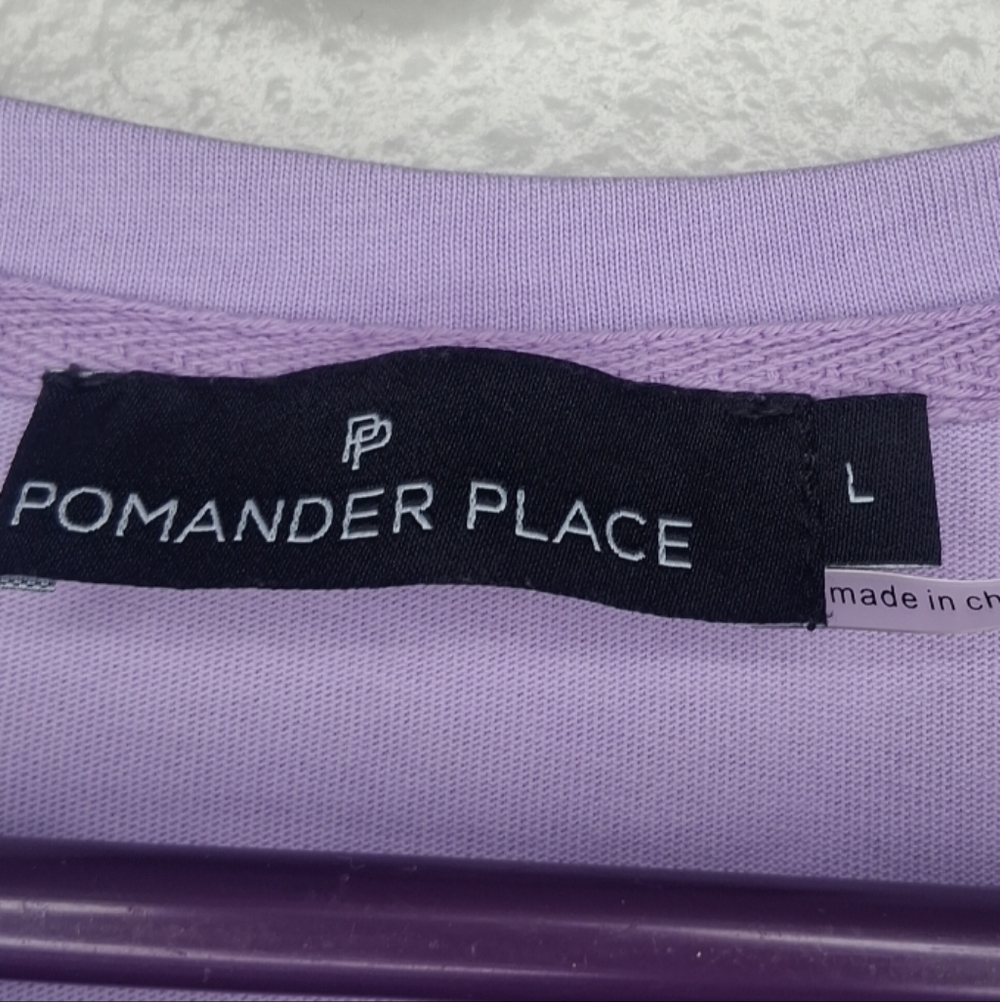 Tuckernuck Pomander Place Lavender Purple Puff Stella Dress Size Large - Picture 4 of 15